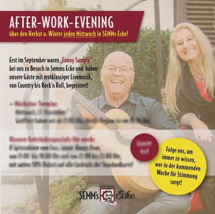 After-Work-Evening bei Semm's Ecke